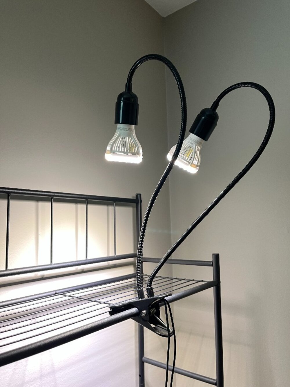 SANSI Full Spectrum LED Grow Light w/ Clip & Gooseneck – 1 Pack